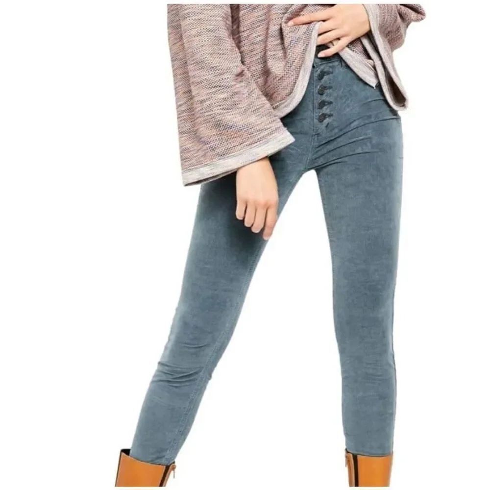 We the Free Sun Chaser corduroy 25 high rise skinny pants